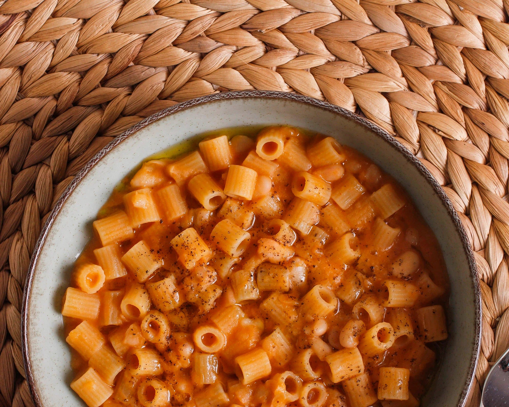 Pasta and beans 