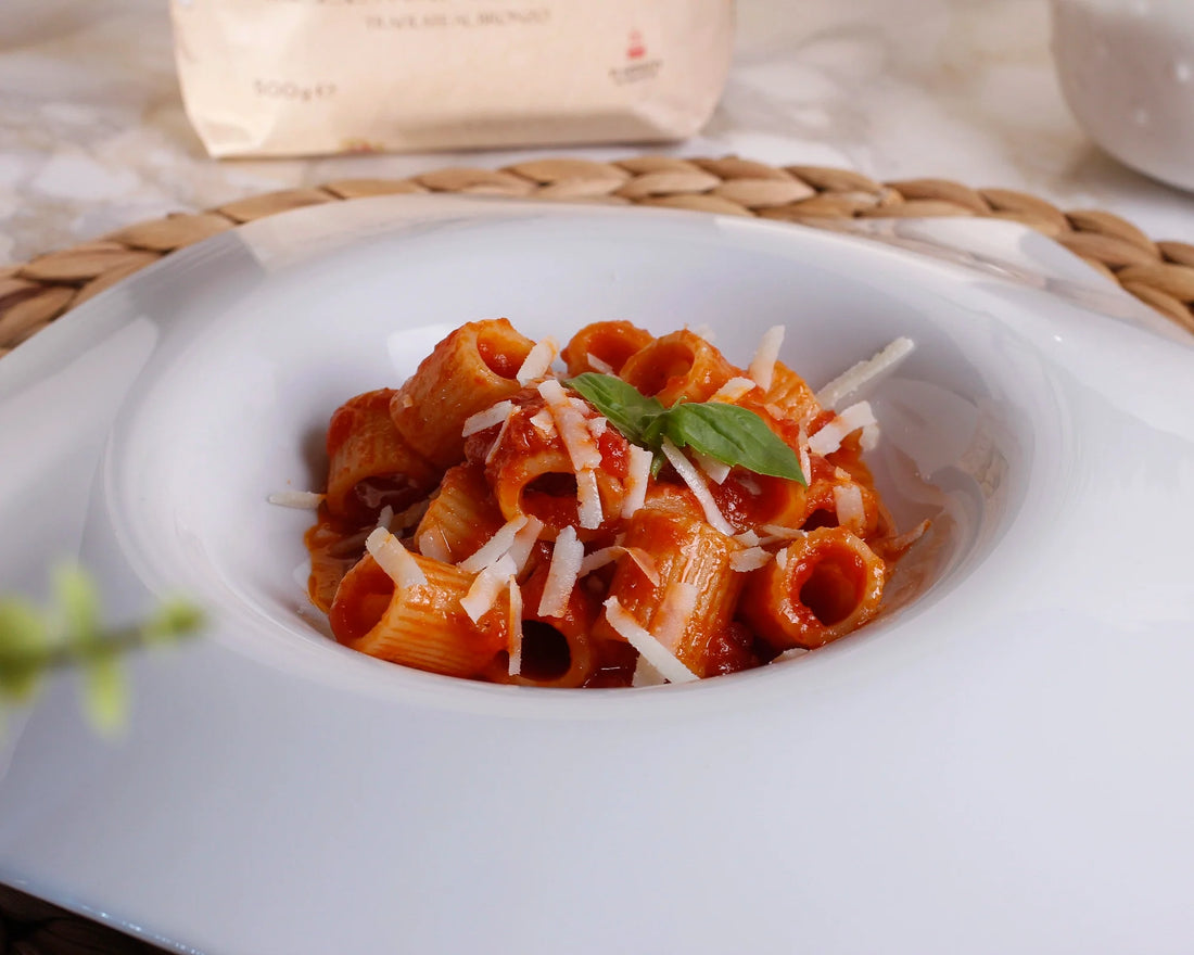 Mezze maniche lardiate
